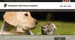 Desktop Screenshot of hollydalevethospital.com